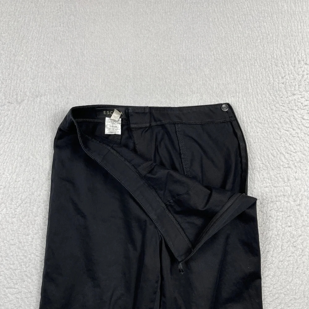 Escada Pants Womens 34 (US Size 4) Black Workwear‎ Office Everyday Career Casual